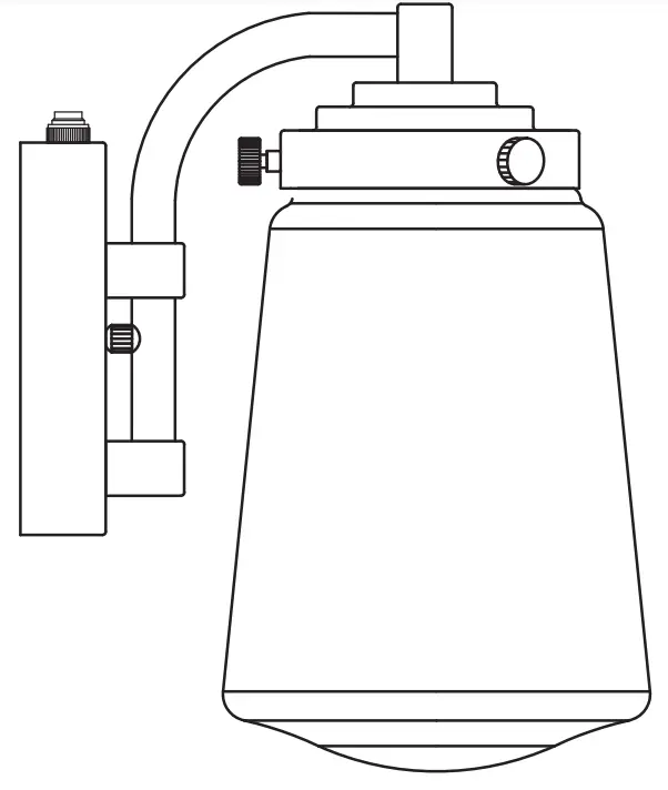 Harbor Breeze KEG1601A-2 Marken 1-Light 8.87-in Matte Black Outdoor Wall Light