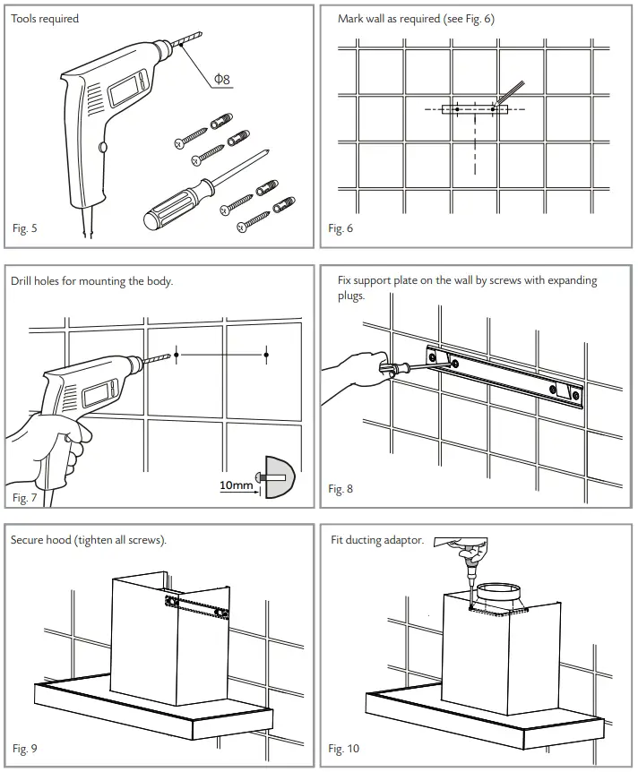 Haier IT9002 Ventilation Hood-FIG12