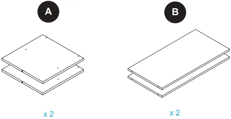 Style SELECTIONS CL22 ST2 W 24 Inch Storage Organizer - FIGURE 2