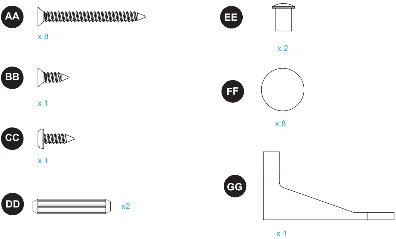 Style SELECTIONS CL22 ST2 W 24 Inch Storage Organizer - FIGURE 3