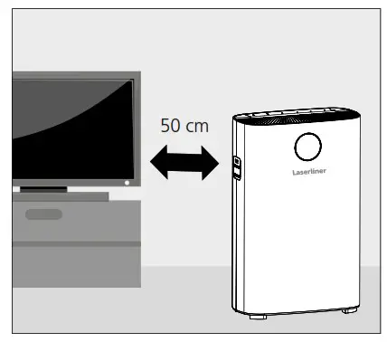 Laserliner AirBreeze 360UV Air Purifier - 4