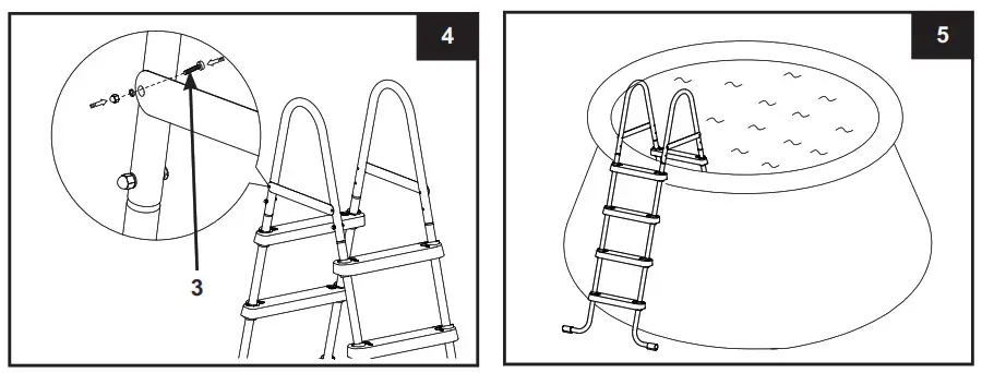INTex 28072 Safety Ladder - 5