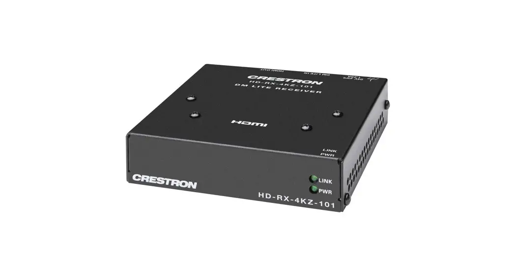 Crestron Hd-rx-4kz-101 Dm Lite 4k60 4:4:4 Receiver User Guide Crestron Hd-rx-4kz-101 Dm Lite 4k60 4:4:4 Receiver User Guide