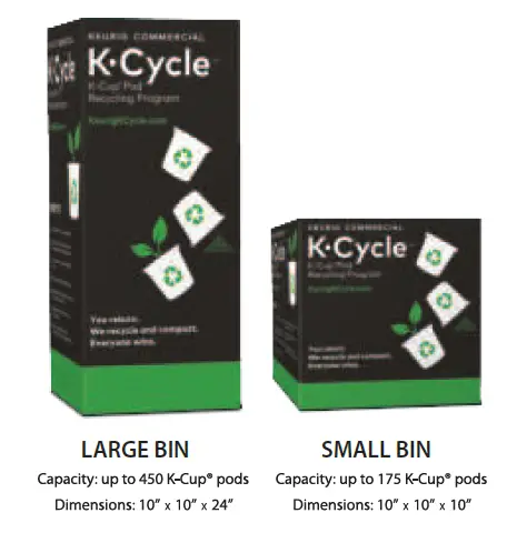 KEURIG COMMERCIALK-Cycle K Cup Pod Recycling Program K-Cycle K Cup Pod Recycling Program-01