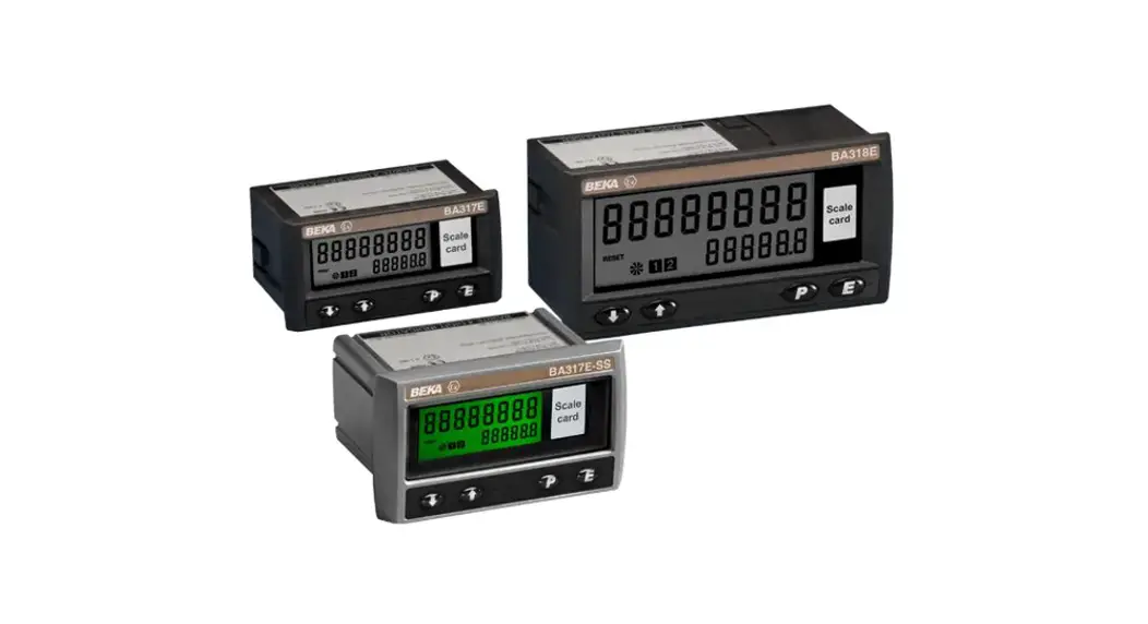 Beka Ba3400 Series Pageant Plug-in Digital Input Modules Instructions