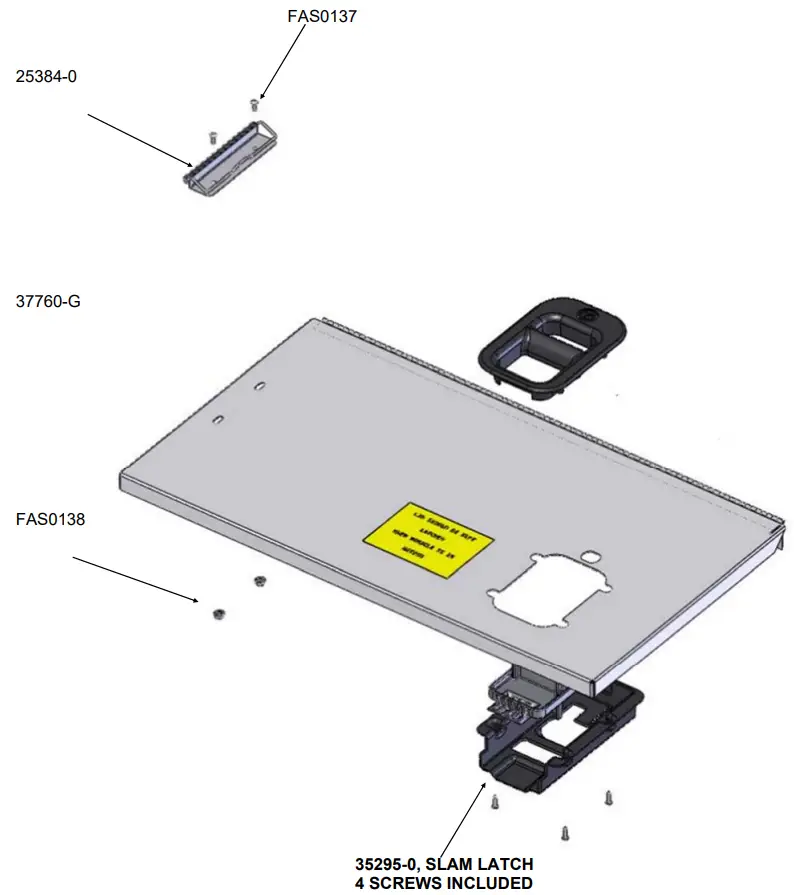 ADRIAN STEEL CCD12 Center Console Desk - TOOLS NEEDED4