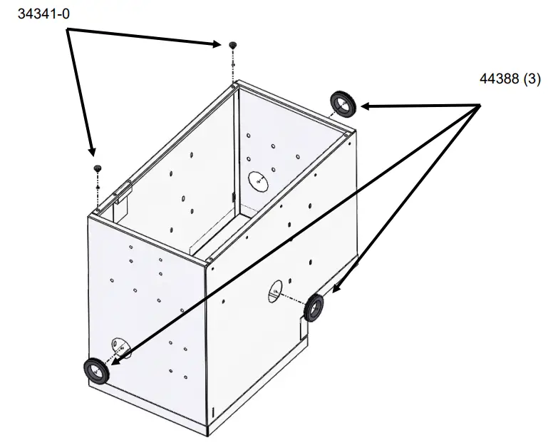 ADRIAN STEEL CCD12 Center Console Desk - TOOLS NEEDED5