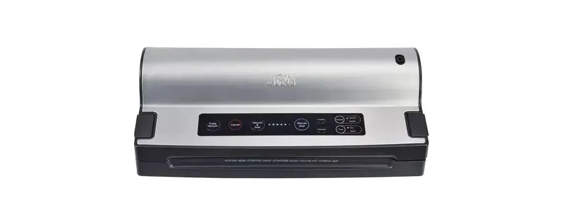 Solis Type 574 Vac Premium Food Vacuum Sealer User Guide Solis Type 574 Vac Premium Food Vacuum Sealer User Guide