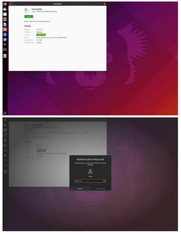 HUION GS2201 22 Graphics Drawing Tablet - fig 15
