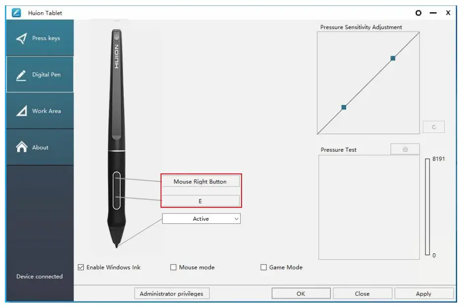 HUION GS2201 22 Graphics Drawing Tablet - fig 33