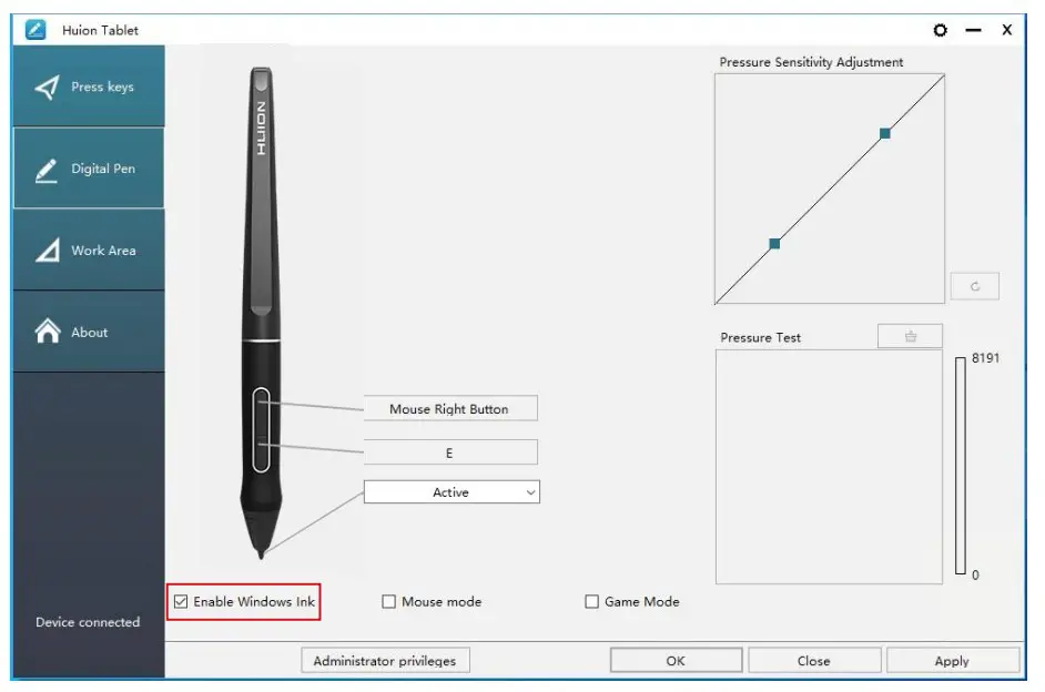 HUION GS2201 22 Graphics Drawing Tablet - fig 34