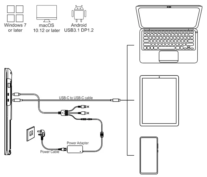 HUION GS2201 22 Graphics Drawing Tablet - fig 6