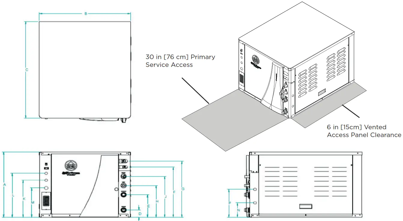 WaterFurnace 700R11 Indoor Split Geothermal Heat Pump - Figure 3