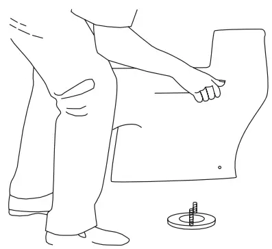 SIGNATURE HARDWARE 953643 S Benbrook Elongated Two Piece Skirted Toilet - Figure 4