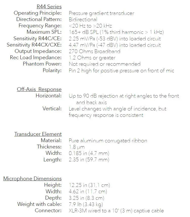 AEA-R44CX-Ribbon-Microphone-FIG-8