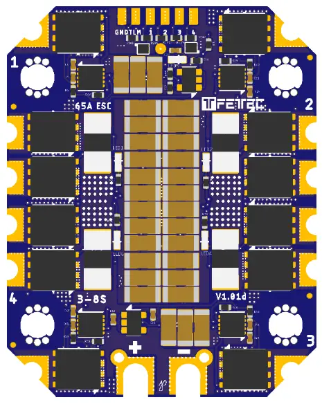 FETTEC-FT-4ESC1-65A-4in1-ESC-65A-G4-Flight-Controller-product
