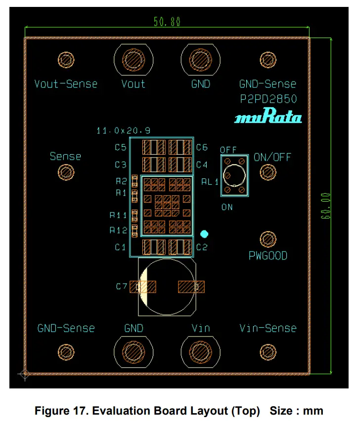 muRata MYMGK1R820 Series MonoBK 20A DCDC Converter Module - Figure 16