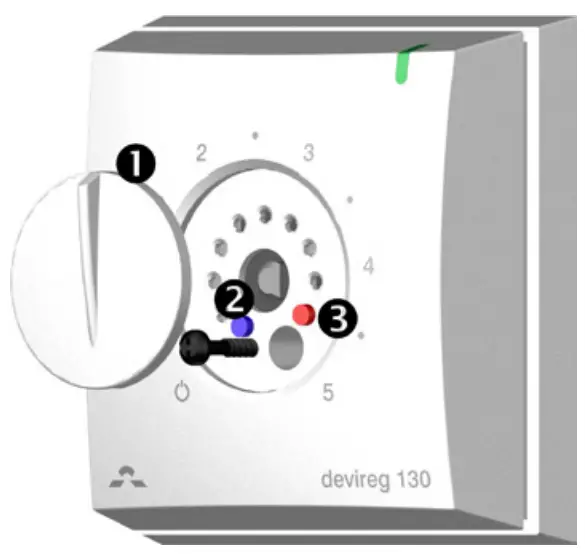 DEVIreg 130 Electronic Thermostat - Temperature