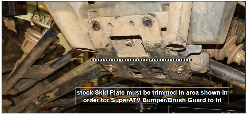 SUPERATV Polaris RZR XP 1000 Front Bumper 5