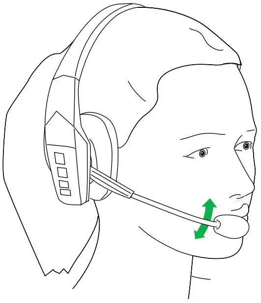 BlueParrott B450-XT MS Wireless Mono Headset - Fig 10