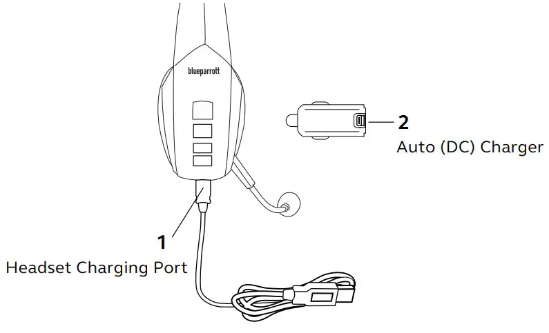 BlueParrott B450-XT MS Wireless Mono Headset - Fig 3
