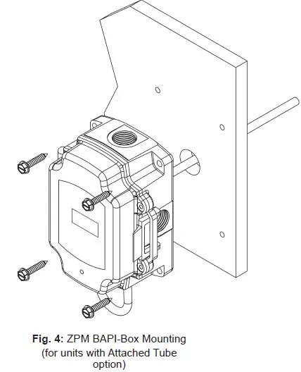 BA-ZPM-SR-AT-D-BB-Standard-Range-ZPM --Zone-Pressure-Sensor-in-a-BAPI-Box-Enclosure-FIG-4