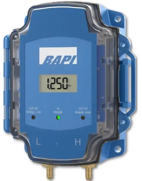 BA-ZPM-SR-AT-D-BB-Standard-Range-ZPM --Zone-Pressure-Sensor-in-a-BAPI-Box-Enclosure-PRODUCT