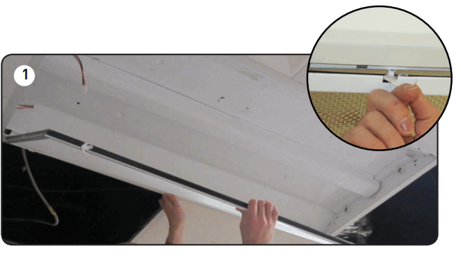 CREE UR Series LED Upgrade Kit - frame hang