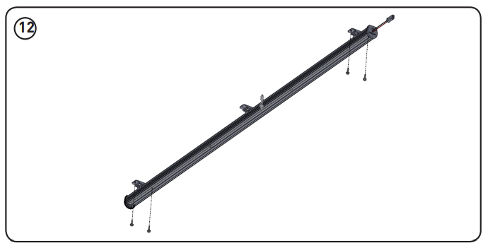 CREE UR Series LED Upgrade Kit - middle bracket
