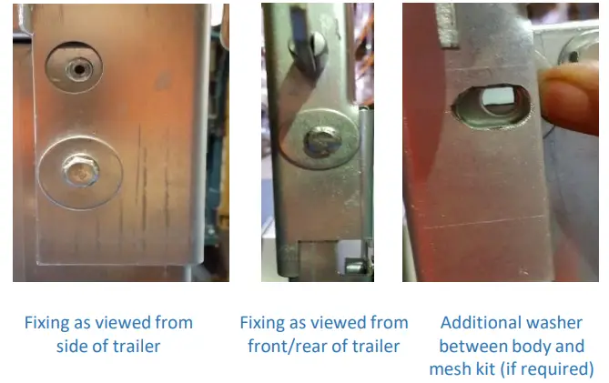 MAYPOLE MP68157 400mm High Side Mesh Kit for MP6815 Trailer - mesh kit