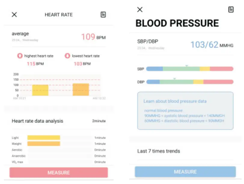 ARMOON P36A Hero Band III Color Screen Fitness Tracker Smart Watch -diagram3