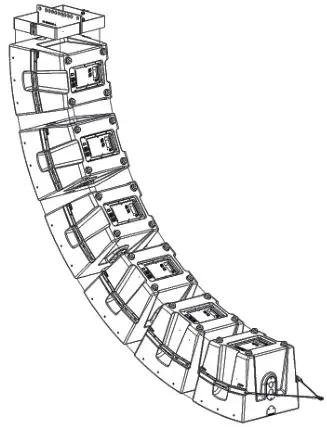 PreSonus CDL12P Constant Directivity Loudspeaker - Using the CDL12P Rigging Sling