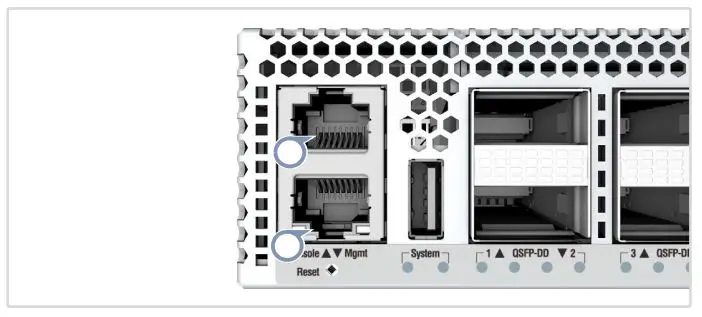 Edge-core AS9516-32D 32-Port 400G Ethernet Switch - Make Management Connections
