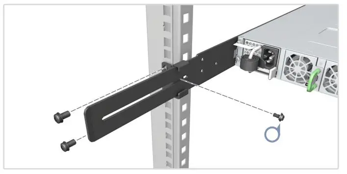 Edge-core AS9516-32D 32-Port 400G Ethernet Switch - Mount the Switch 2
