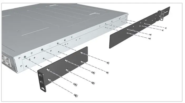 Edge-core AS9516-32D 32-Port 400G Ethernet Switch - Mount the Switch
