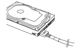 EVGA SuperNOVA 1300 P+, 80+ PLATINUM 1300W User Manual - Connect SATA power cables to all data drives or optical drives