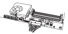 EVGA SuperNOVA 1300 P+, 80+ PLATINUM 1300W User Manual - Connect the 24-Pin ATX cable to the PSU and the motherboard