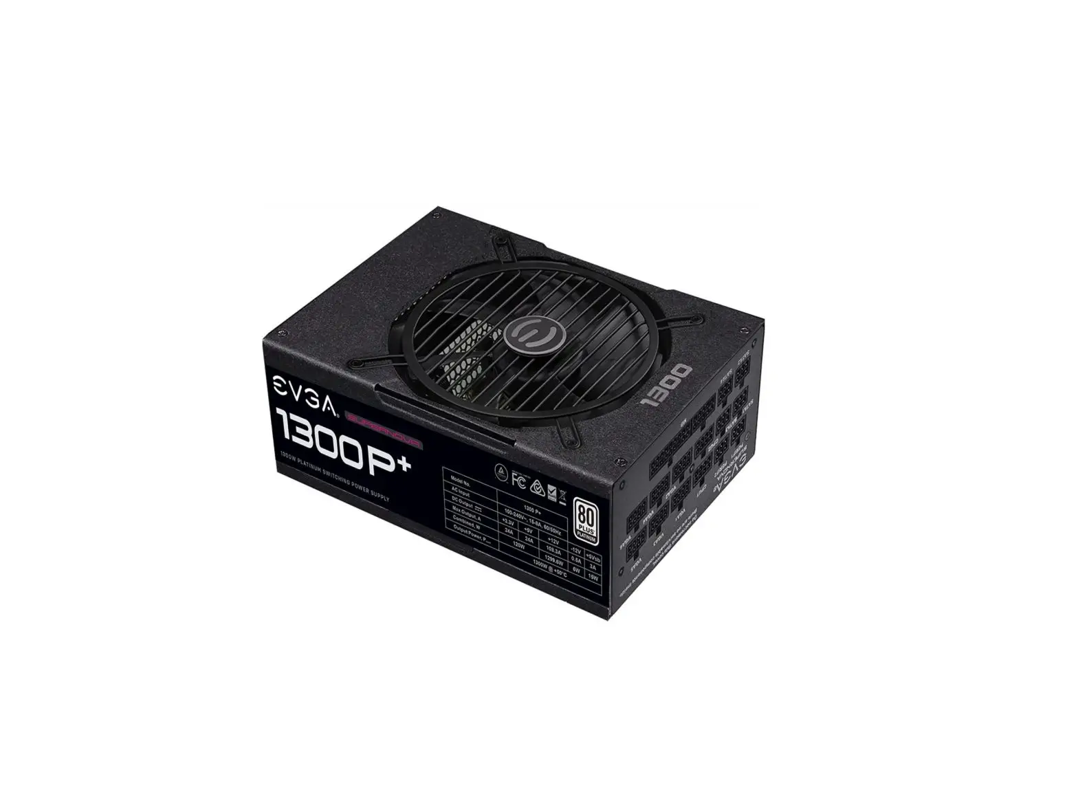 Evga Supernova 1300 P+, 80+ Platinum 1300w User Manual