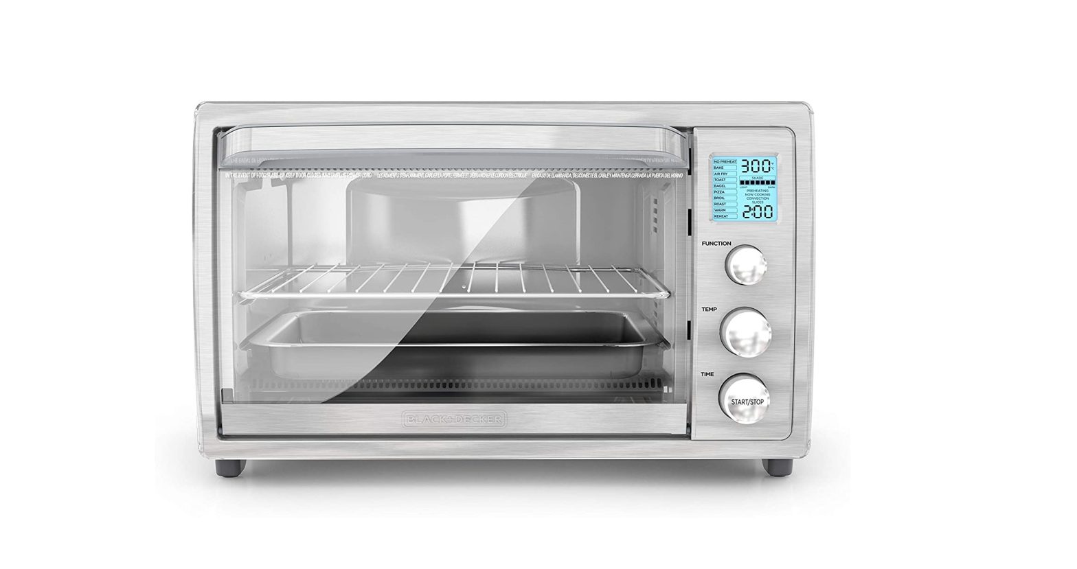 Black Decker Tod5035ss Air Fry Toaster Oven User Manual