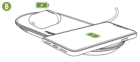 mophie CRE 0763 Dual Wireless Charging Pad - FIG 2