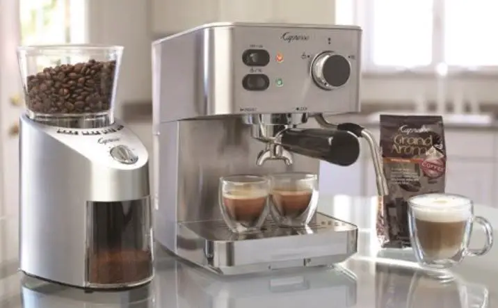 Capresso Ec5o 117 Stainless Steel Pump Espresso And Cappuccino Machine Instructions Capresso Ec5o 117 Stainless Steel Pump Espresso And Cappuccino Machine Instructions