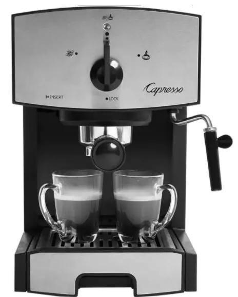 Capresso EC5O 117 Stainless Steel Pump Espresso and Cappuccino Machine