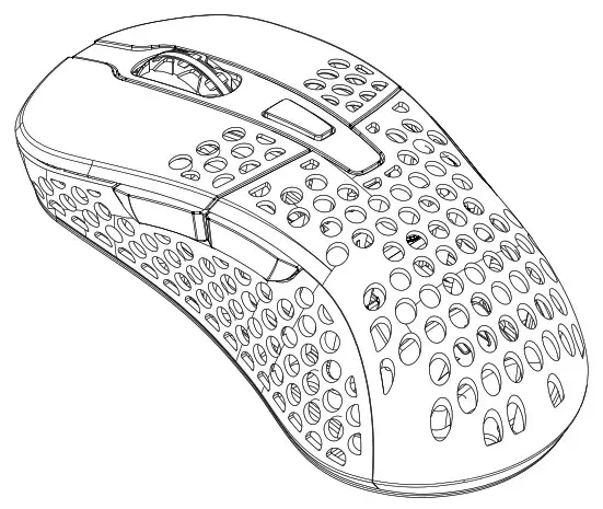 Xtrfy M4W RGB Wireless Mouse