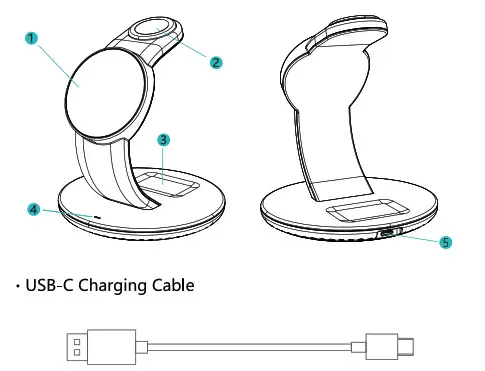 CYSPO C3 3-In-1 Wireless Charging Stand