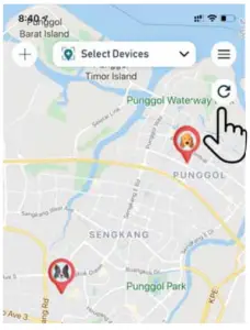 Tack One Private TK20 Track GPS Location Tracker-App