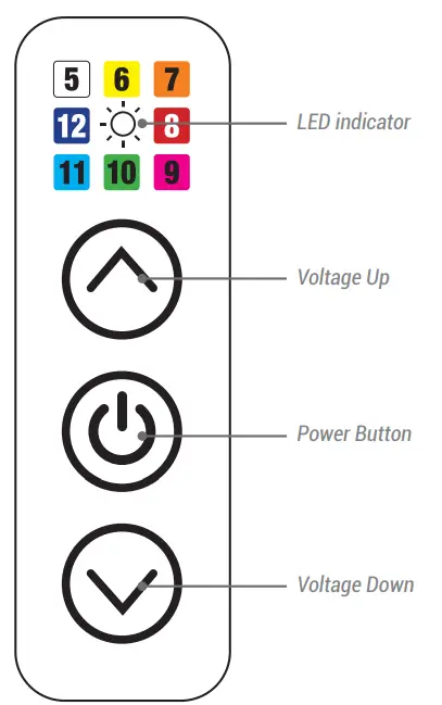 darKLab Lightning Bolt Machine Battery - Battery Level Check