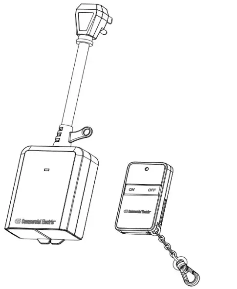 HYPER TOUGH YLT 42BC Wireless Indoor Outdoor Remote Control Switch