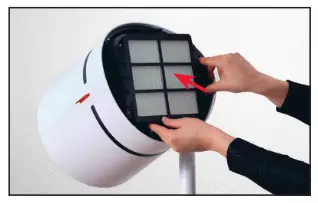 BONECO F220CC Air Shower Fan and Purifier Cleam and Cool - FILTER