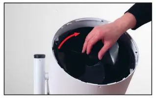 BONECO F220CC Air Shower Fan and Purifier Cleam and Cool - middle