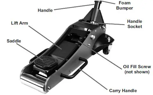 DAYTONA DA20LP 2 Ton Professional Racing Series Aluminum Floor Fig1